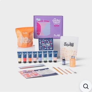 Sculpd Candle Making Kit with Clay and Paints